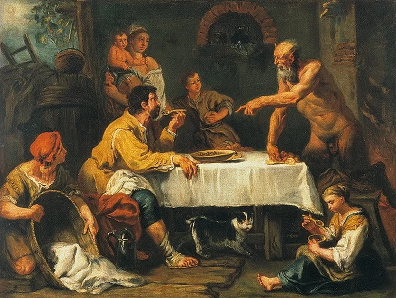 Il satiro e i contadini